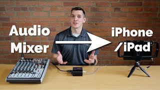 Send Audio Directly From a Mixer to an iPhone or iPad: Updated Video in Description! screenshot 1