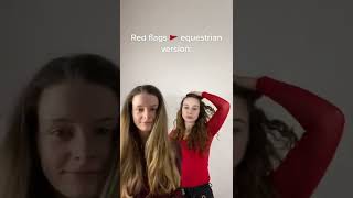 RED FLAGS - EQUESTRIAN VERSION 🚩 Wealth