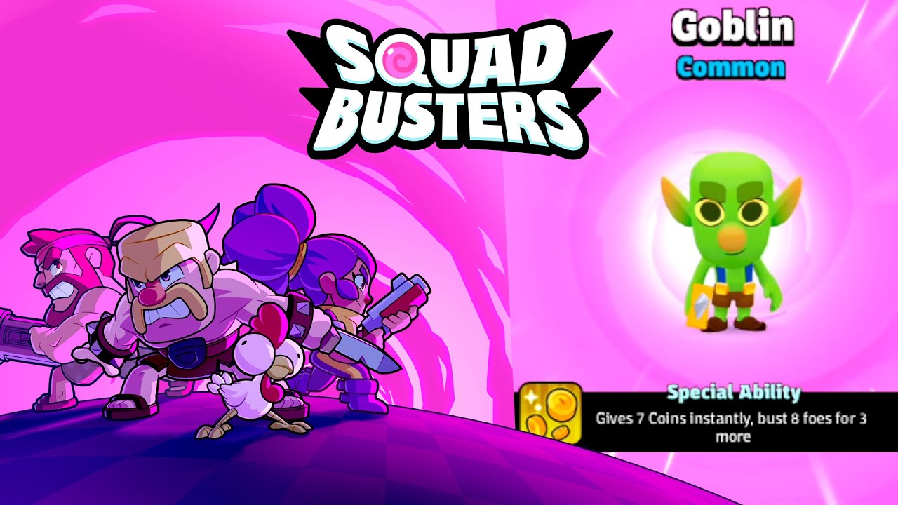 TODOS LOS PERSONAJES DE SQUAD BUSTERS!! NUEVO JUEGO DE SUPERCELL YouTube