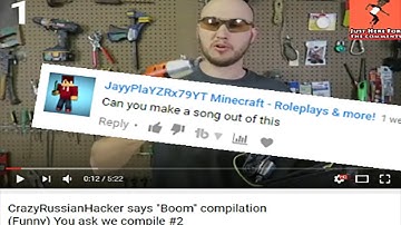 CrazyRussianHacker sings "Boom Boom Pow" - Black Eyed Peas