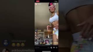 Saweetie Tapin Challenge On Instagram Live