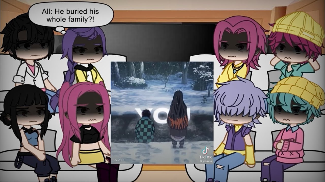 Kpop Demon Hunters React to Tanjiro and Nezuko ||Gacha|| //Part 1/2//