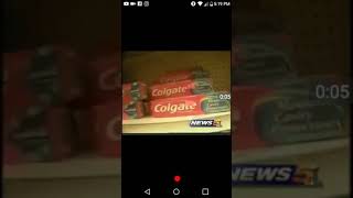 Watch the Colgate toothpaste in Dollar Stores