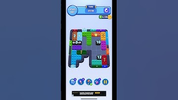 Level 881 color block jam solved #games #colorblocks #gaming #colorblockjam #level881