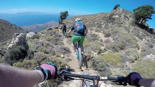 Awesome black level single trail in Crete to enjoy with tour bikers.