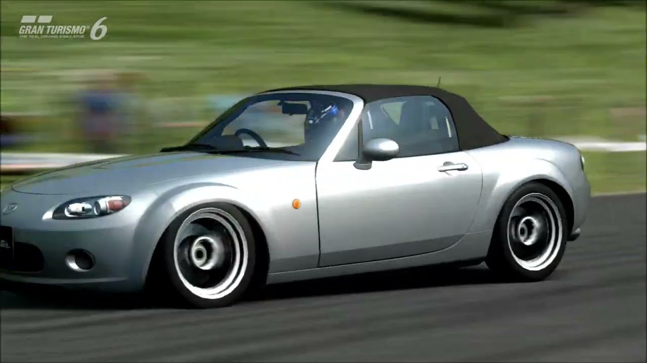 Mazda ロードスター モデルカー GT6 ドリフト NC マツダ ロードスター 07 オータム・アイガー・GT