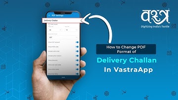 Delivery Challan का Pdf Format  Change करना सीखे | Now you can change pdf format of delivery challan