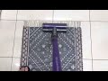 How to straighten the frills on a rug using a dyson stick vacuum v10 animal