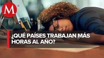 ¿Quién trabaja menos horas en el mundo?