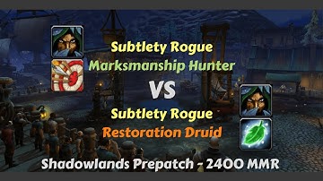 Subtlety Rogue Shadowlands Prepatch - Expert at staying alive