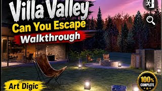 Villa Valey Can You Escape Art Digic  screenshot 5