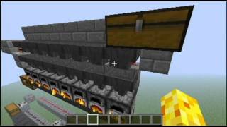 Minecraft: Automatic Industrial Smelter in 1.5