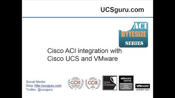 Cisco ACI And UCS Integration Updated!