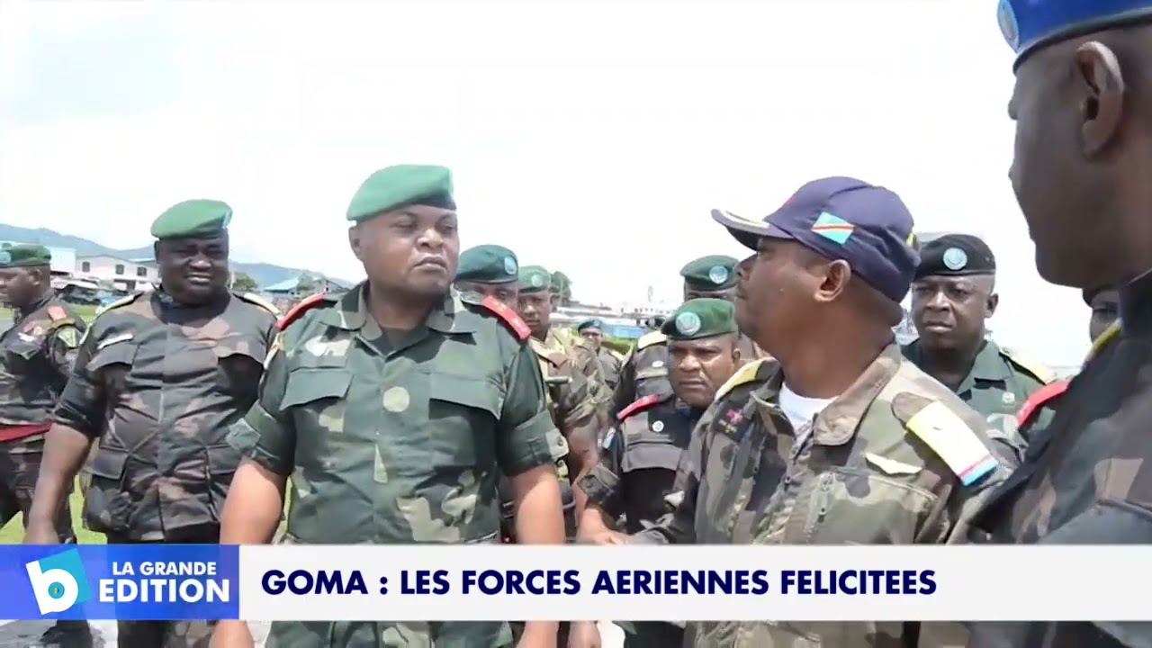 Goma: Les forces aériennes félicitées
