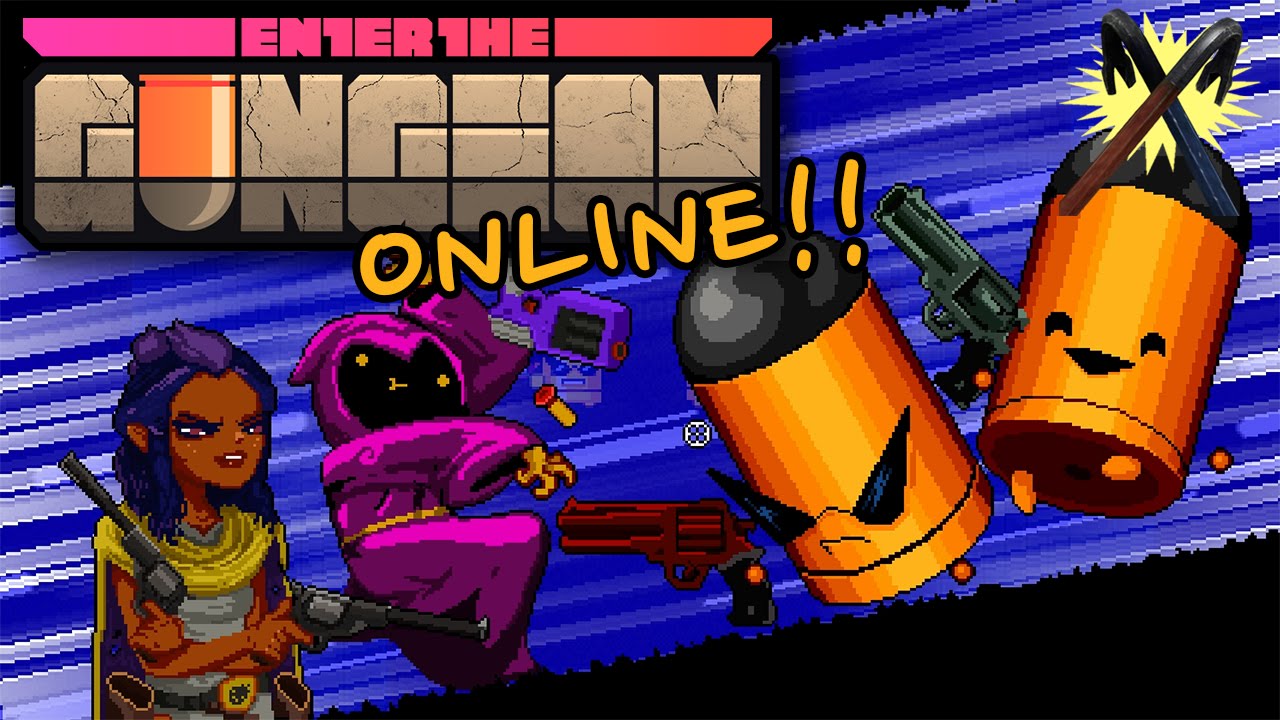 Enter the Gungeon ONLINE?!! - Co-Op Wizardry!! - YouTube