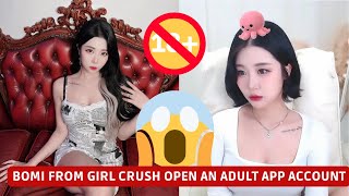 Bomi From Girl Crush Open an Adult app account