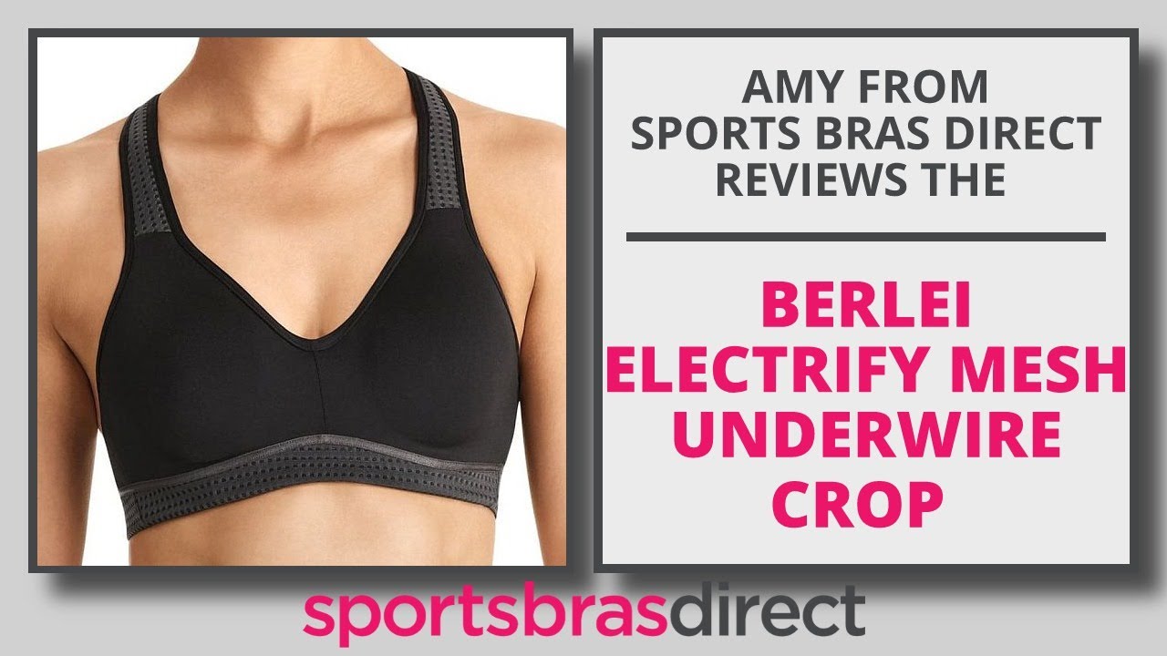 Review of the Berlei Electrify Mesh Underwire Crop Sports Bra 