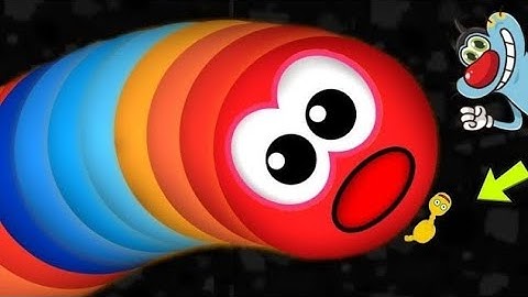 Worm zone io Episode #14 game play with oggy and jack #gaming #wormszone 