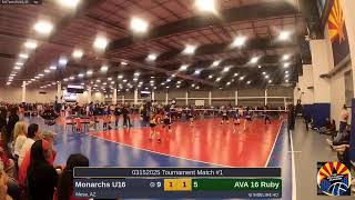 AVA 16 Ruby vs. Monarchs U16 (2025.03.15)