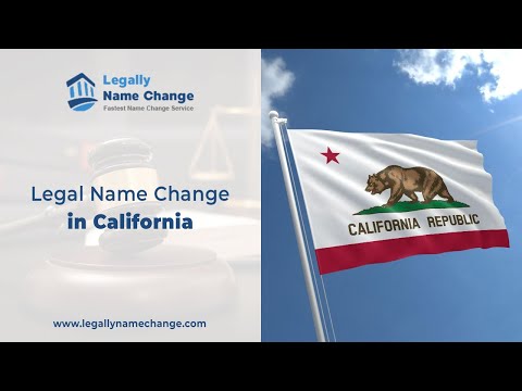Video: Kaip legaliai pakeisti savo pavardę Kalifornijoje?