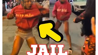 Chrisean Rock and Blueface involved in street fight