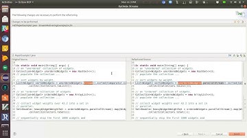 Optimize Java 8 Streams Refactoring Tool Demonstration
