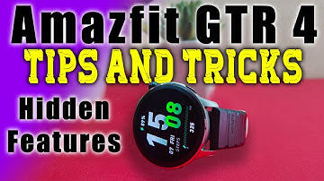 Amazfit GTR 4 Tips & Tricks 😲🔥 | Hidden Features