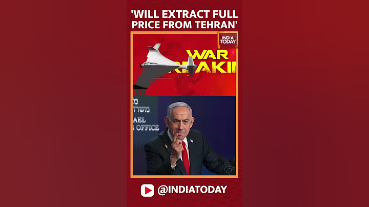 Will Extract Full Price From Tehran: Netanyahu Vows To Avenge Iran's Strike On Israeli Hospital