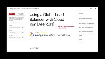Using a Global Load Balancer with Cloud Run APPRUN