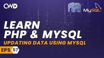 Updating data using MySQL | PHP for beginners | Learn PHP | PHP Programming | Learn PHP in 2020