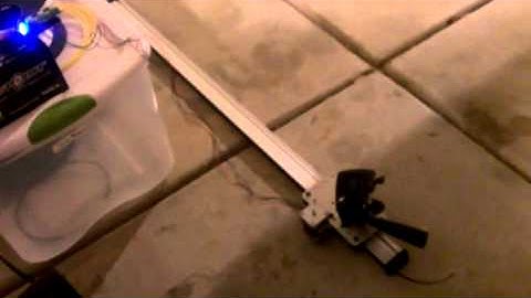 Test Run of a Motorized MakerSlider Video Camera Slider