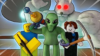 DEAD RAILS, BUT EASTER BUNNY VS ALIENS! Roblox Animation screenshot 3