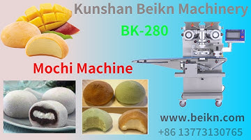 BK-280 Mochi making machine Mochi ice cream encrusting machine production line manufacturer price