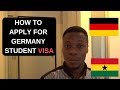 How to Apply for Germany Student Visa