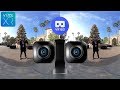 Vuze XR REAL WORLD VR180 Tour - On the Lot w/ AR Wall, Google Light Fields at Paramount Studio