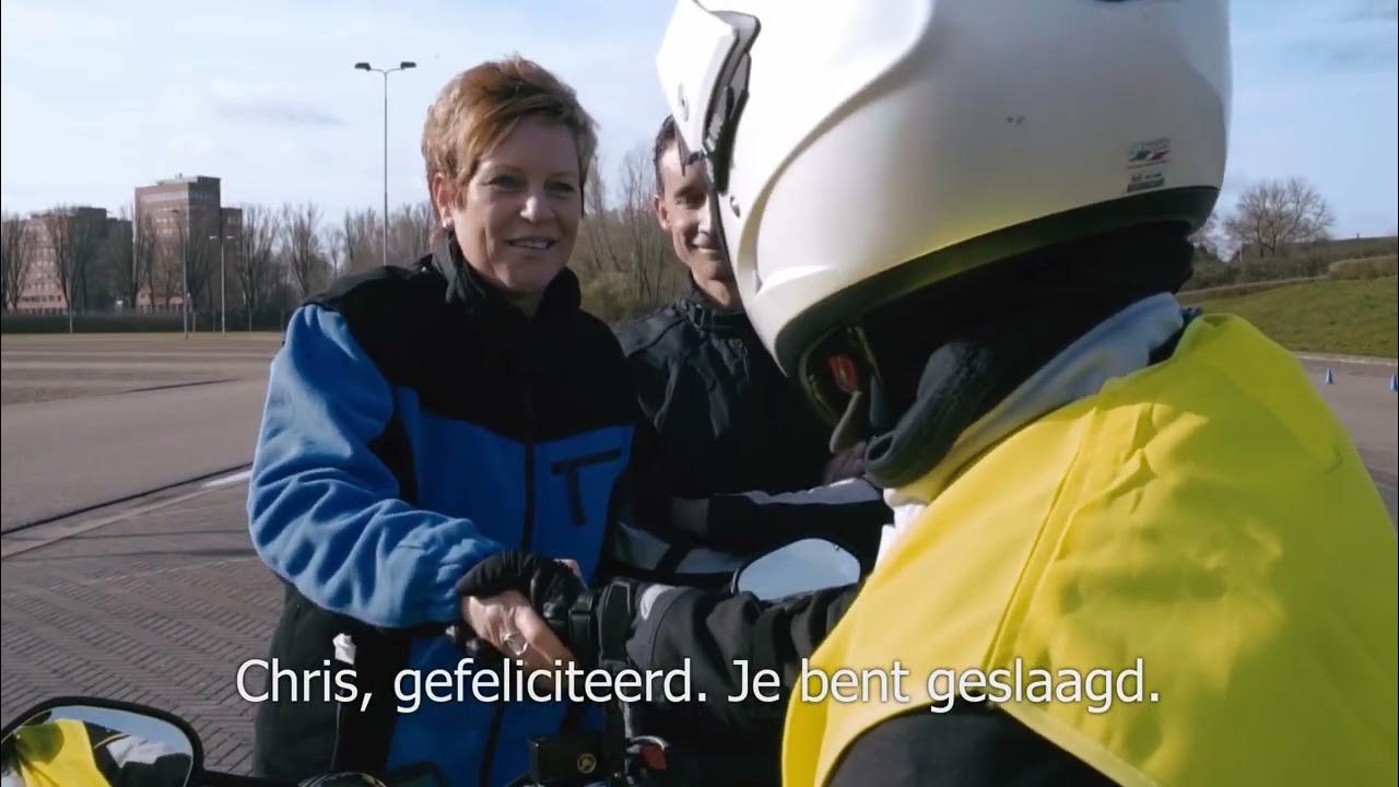 Zo gaat het bij het praktijkexamen motor van het CBR YouTube