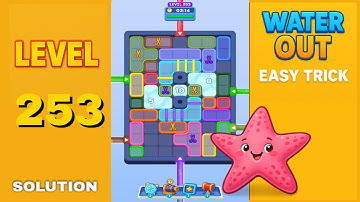Water Out Puzzle Level 253 – Easy Solutions