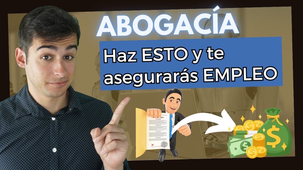 ⚖️Cómo Triunfar en la ABOGACÍA al Acabar DERECHO.