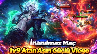 ÖNÜNE ÇIKANA TEK ATAN VİEGO TÜM TAKIM FEEDLİYOR EFSANE BİR MAÇ 1V9 Wild Rift