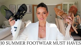 TOP 10 SUMMER FOOTWEAR | MUST HAVE SUMMER SHOES