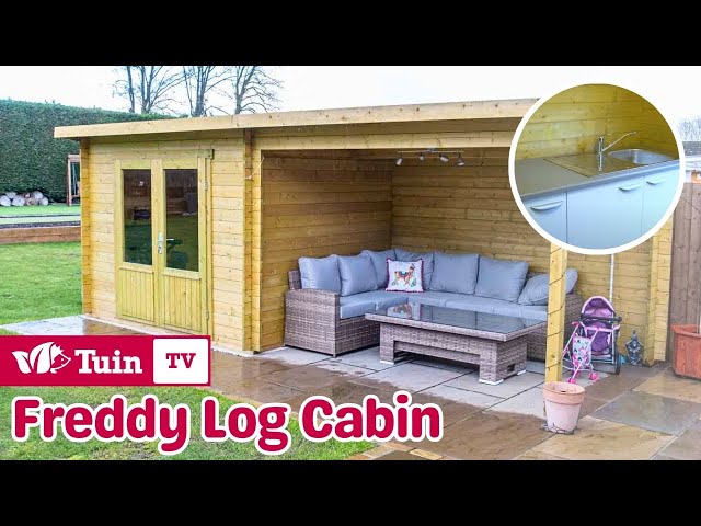 Laundry Log Cabin - Freddy - TUIN