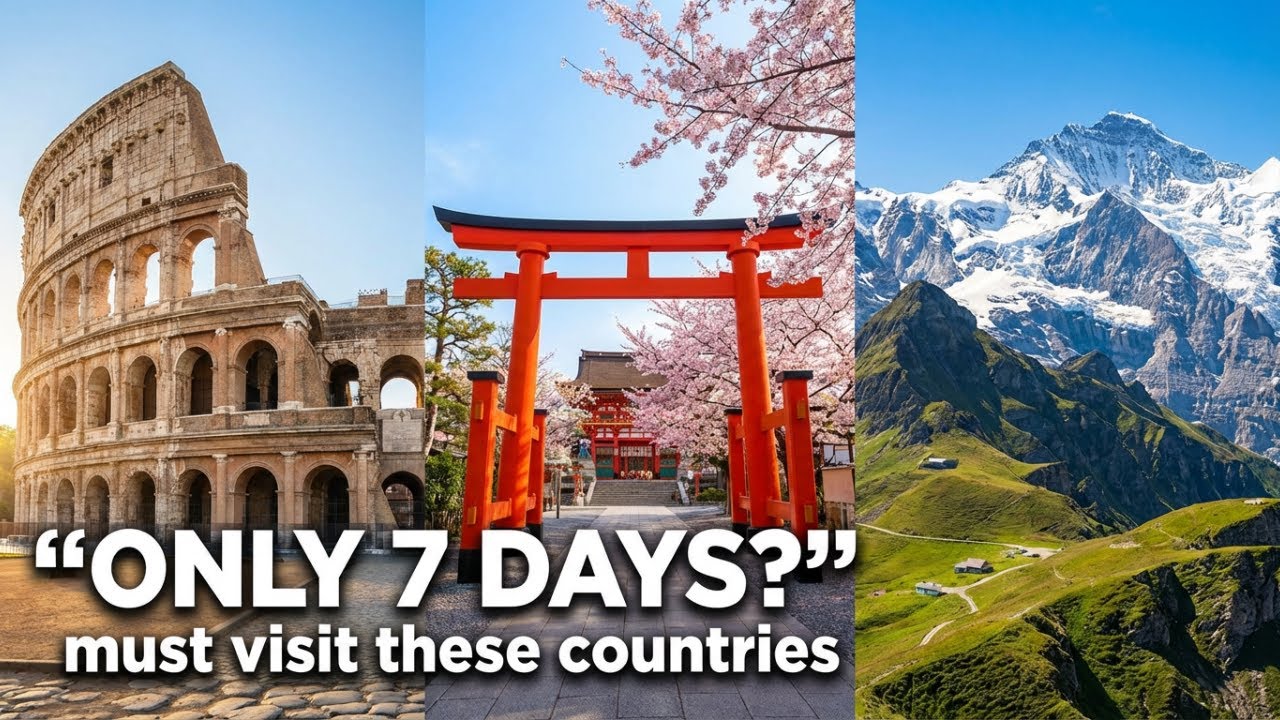Countries Perfect for Short Trips  | Easy Travel Guide 2026