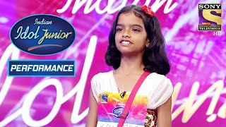 Sushreeta Gives A Lovely Performance On 'Main Tenu Sanjhawan Ki' | Indian Idol Junior 2