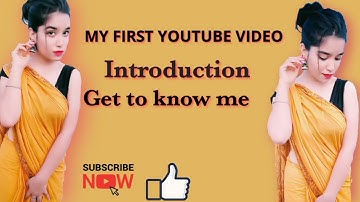 My first YouTube video||Introducing my channel #introvideo #introduction #firstvideo
