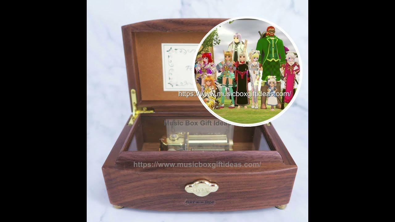 Wooden 30Note Mabinogi An old story from Grandma Music Box YouTube