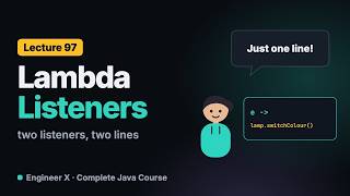 Java Lambda ActionListener: Replace Inner Classes with Lambdas in Swing | Java Course L97