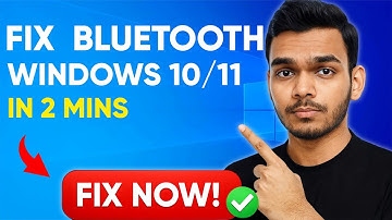 Fix Bluetooth Not Working on Windows 10/11 | 100% Working Bluetooth Fixer Tool (All Errors Solved)