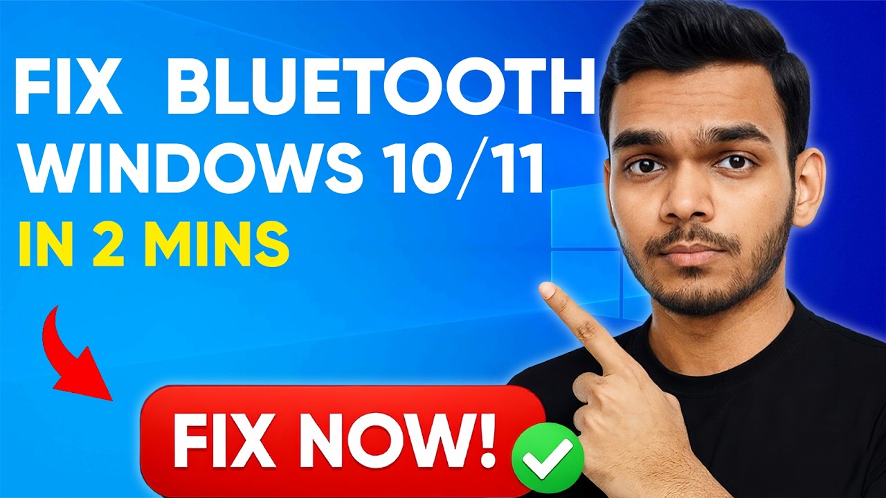 Fix Bluetooth Not Working on Windows 10/11 | 100% Working Bluetooth Fixer Tool (All Errors Solved)