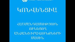UN CONVENTION  ON THE RIGHTS OF PERSONS WITH DISABILITIES 27.wmv