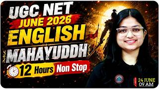 UGC NET English Literature Marathon Class | UGC NET English Paper 2 Marathon | UGC NET JRF 2026